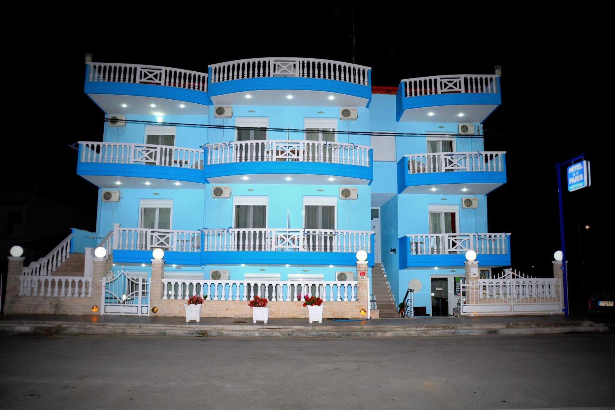 Hotel Paris Paralía Buitenkant foto