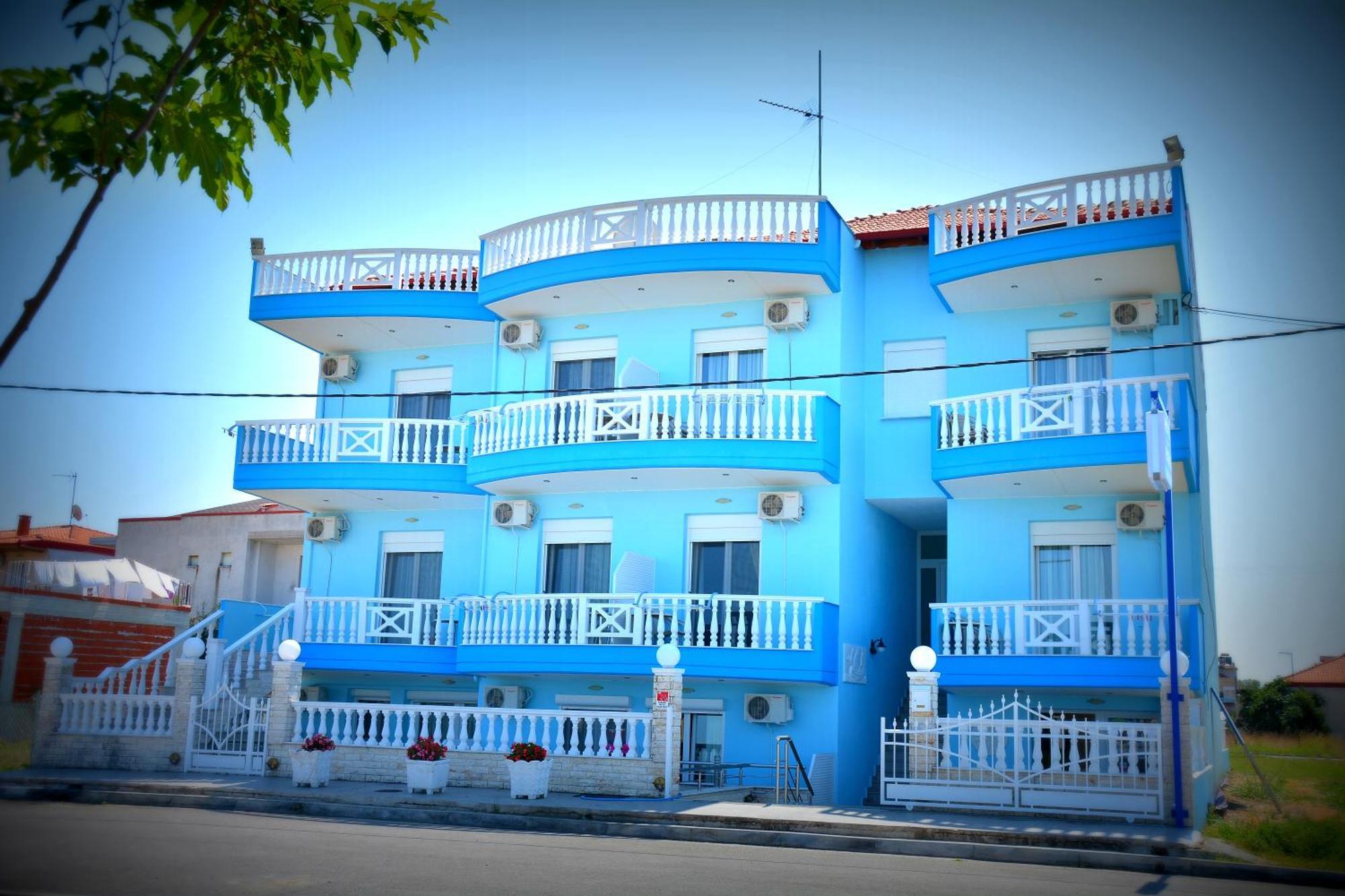 Hotel Paris Paralía Buitenkant foto