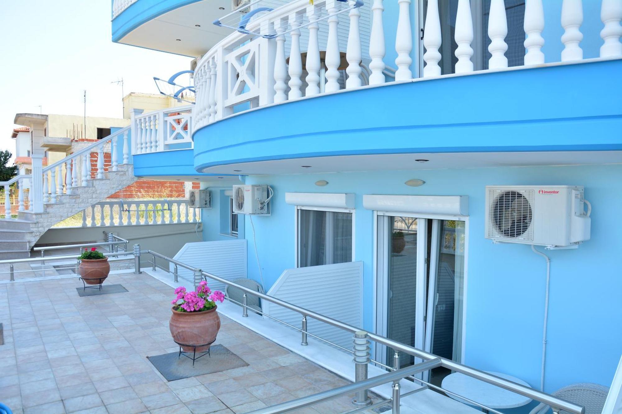 Hotel Paris Paralía Buitenkant foto