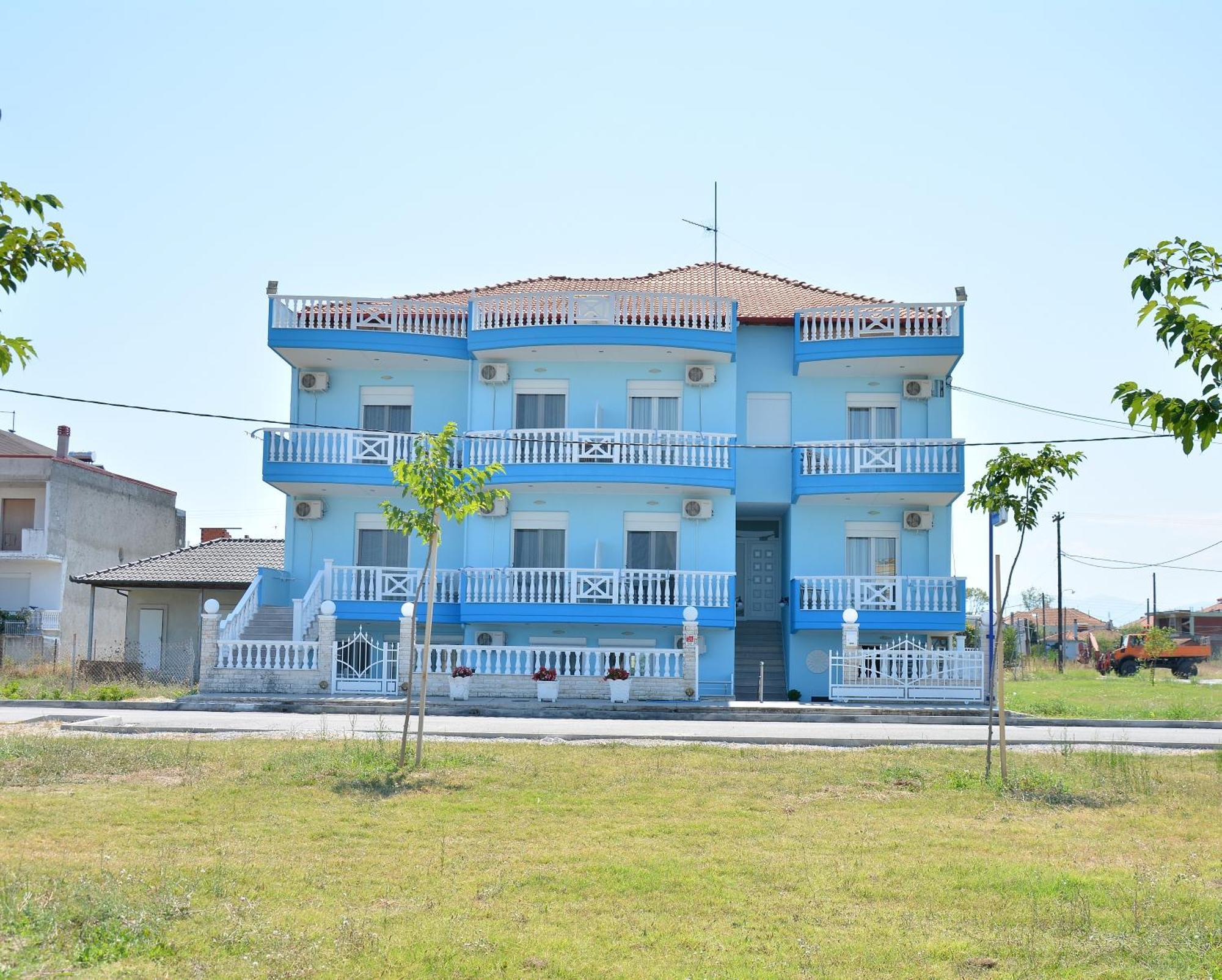 Hotel Paris Paralía Buitenkant foto